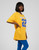 SGR 2025 OVERSIZED V-NECK FOOTBALL JERSEY TEE_GOLD