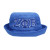 ZPB Sorority Blue Mesh Embroidered Bucket Hat ZPB Sorority Blue Mesh Embroidered Bucket Hat