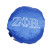 ZPB Sorority Blue White Satin Sleep Bonnet Cap