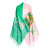 AKA Sorority Pale Pink Green Fashion Shawl Scarf  (BCAM)