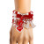 Updated DST Red Bead White Pearl Charm Bracelets(BCAM)