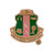 3D Crest Lapel Pin – Alpha Kappa Alpha   (BCAM)
