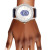  ZPB Blue Leather Silver Sun Cut Dial Watch  (BCAM)