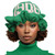 AKA Green Crochet Ruffle 1908 Bucket Hats  + FREE  AKA Texting Gloves