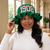 AKA Green Crochet Ruffle 1908 Bucket Hats  