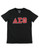 DST GLITTER DRY FIT TEE_BLACK