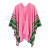 Ruana Pink and Green Stripe(BCAM)