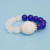 ZPB Sorority Blue White Pearl Glass Bead Bracelet(BCAM)