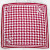 DST Red White Houndstooth Square Sorority Scarf