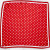 Red and White Polka Dot Silky Square Scarf DST