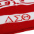 DST Sorority Red White Stripe 1913 Beanie Hat