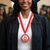 DST Graduate Medallion & Free  Matching  Neck Ribbon