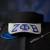 ZPB Black Canvas Greek Rhinestone Brim Visor Hat