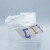 SGRHO White Canvas Greek Rhinestone Brim Visor Hat