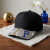 SGRHO Black Canvas Greek Brim Baseball Cap