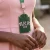 AKA Green Sparkle Sorority Pride ID Badge Holder (BCAM)