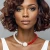 DST Sorority Red White Pearl Glass Bead Necklace (BCAM)