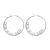 Delta Sigma Theta Gold Hoop Earrings- Name Design (BCAM)