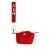 DST Red Nylon Wristlet Strap Mini Pouch(BCAM)
