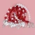 DST Red White Silver Elephant Charm Bracelet Set(BCAM)