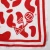 DST Red and White Leopard Square Sorority Scarf(BCAM)
