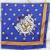 SGRHO Blue Yellow Polka Dot Square Sorority Scarf(BCAM)