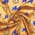 SGRHO Mustard Yellow and Blue Poodle Square Scarf(BCAM)