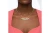 AKA Winged Bling Pendant Gold Chain Necklace