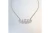 AKA Winged Bling Pendant Silver Chain Necklace
