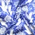 ZPB Blue and White Dove Square Sorority Scarf(BCAM)
