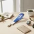 ZPB Blue Canvas Embroidered Wristlet Strap Clip(BCAM)