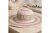 AKA Pink Raffia Embroidered Floppy Beach Sun Hat