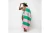 AKA Pink and Green Microfiber Stripe Beach Towel