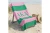 AKA Pink and Green Microfiber Stripe Beach Towel