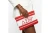 DST Faded Red White Raffia Embroidered Pouch Bag