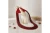 DST Colorblock Deep Red White 100 Strand Bead Necklace