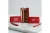 DST Sorority Long Red 1913 Patch Zipper Wallet