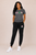 AKA  Black Elite Trainer Pants + FREE  "UNSHAKABLE " T shirt