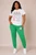 AKA  Green Elite Trainer Pants + FREE  "White Breast Cancer Awareness Month Tee"