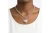 AKA Silver 1908 Legacy Heart Lock Chain Necklace