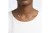  Alpha Kappa Alpha Silver Script Chain Necklace