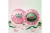 AKA Pink Silky Satin & Contrast Band Sleep Bonnet