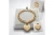 DST Gold 1913 Legacy Heart Lock Chain Bracelet