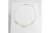 Delta Sigma Theta Gold Script Chain Necklace