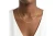 Delta Sigma Theta Gold Script Chain Necklace