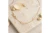 Delta Sigma Theta Gold Script Chain Necklace