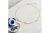Sigma Gamma Rho Gold Script Chain Necklace