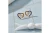 SGRHO Sorority Heart Blue Gold Bling Stud Earrings