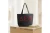 Delta Sigma Theta Rhinestone Black Canvas Tote