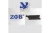 Zeta Phi Beta Greek Letter Car Bumper Magnet